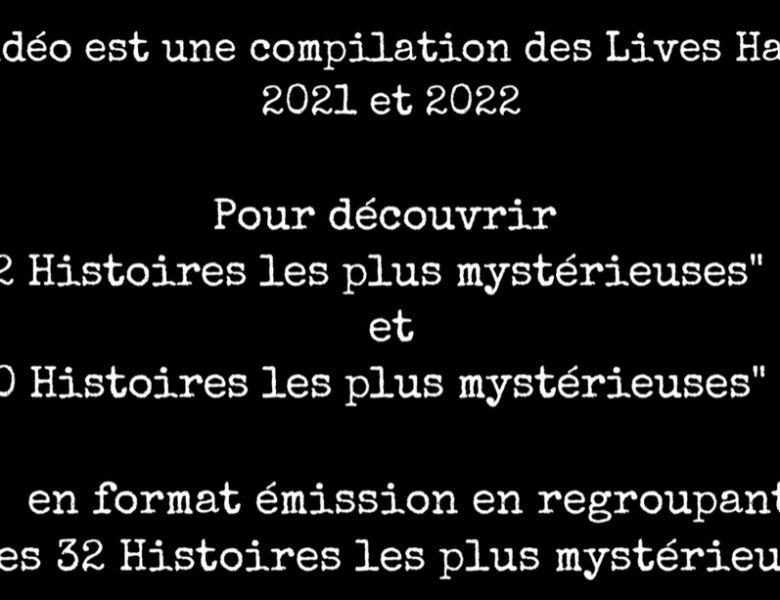 Les 32 histoires les plus mystérieuses – Compilation (Thread Horreur)