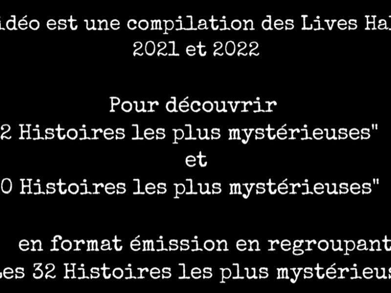 Les 32 histoires les plus mystérieuses – Compilation (Thread Horreur)