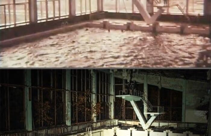 Chernobyl, Russie – 1964 contre 2011