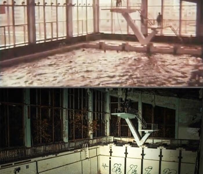 Chernobyl, Russie – 1964 contre 2011