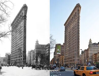 Flatiron Building, New York – 1917 contre 2012